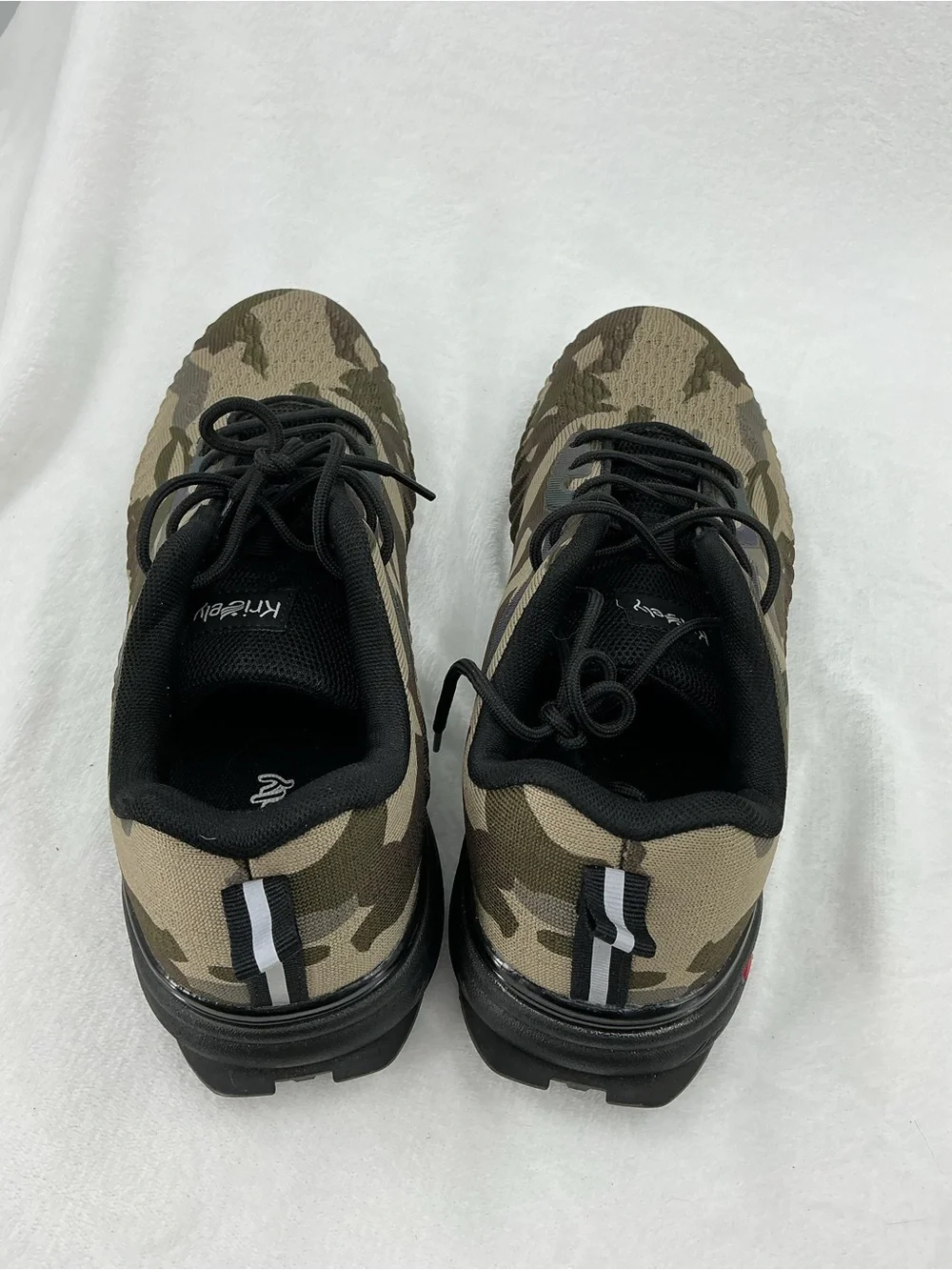 Men's Camouflage Trail Sneakers - Olive/Black B43